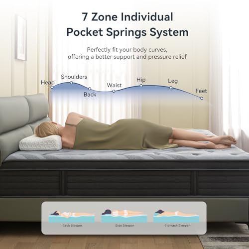 Queen 12 Inch Hybrid Mattress in a Box S545110