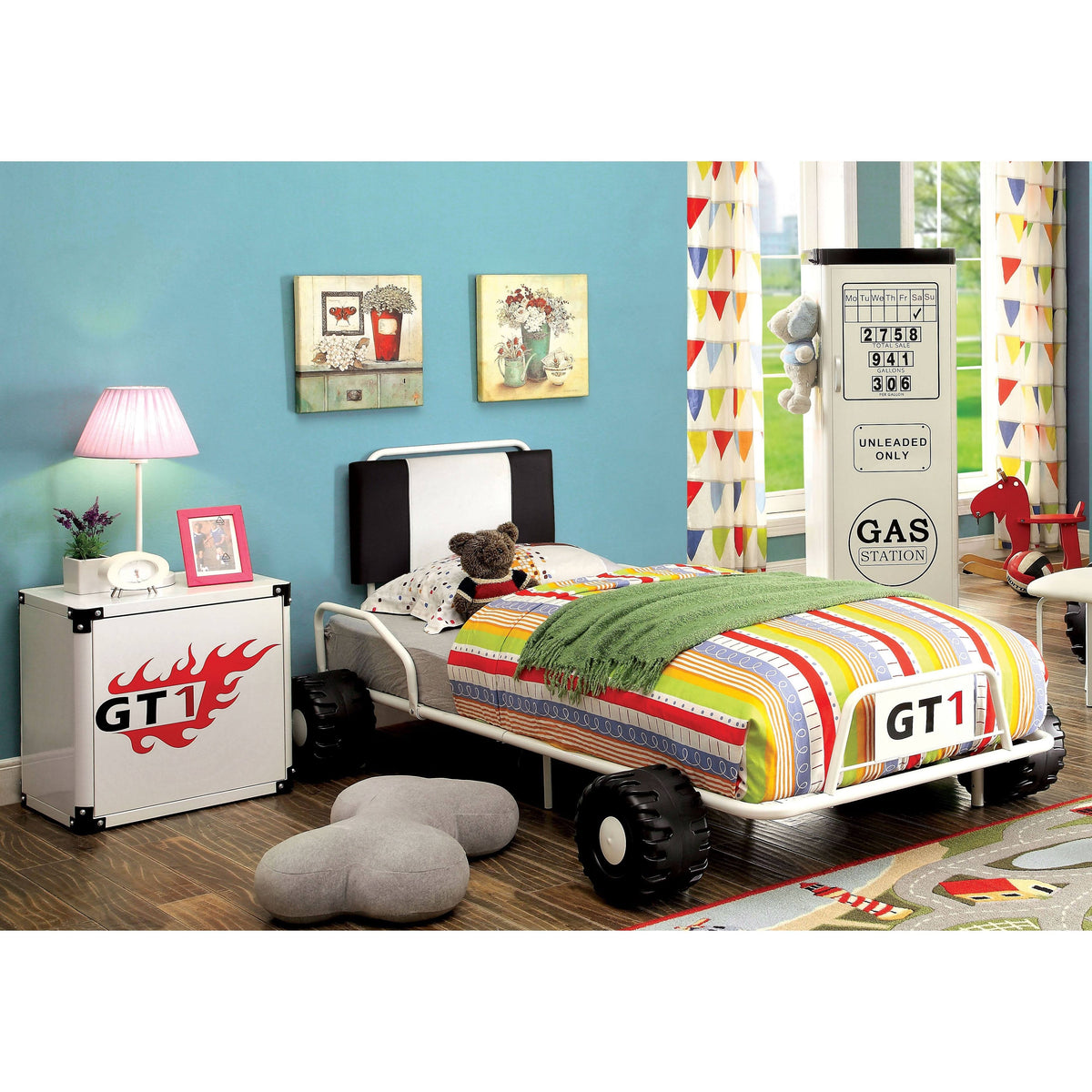 Metal 3-Piece Twin-size Bedroom Set D8144