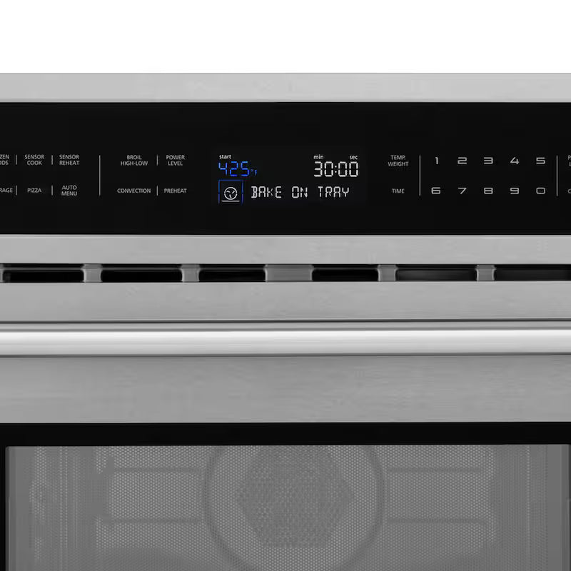 1000-Watt Built-In Microwave Oven in Stainless Steel W11137
