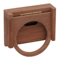 Teak Folding Insulated Drink Holder Z58884