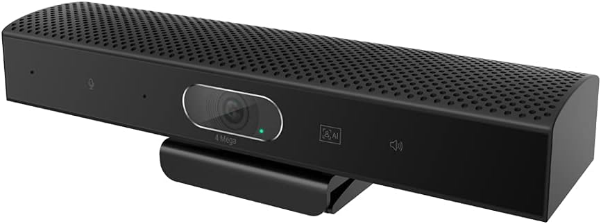 3-in-1 Full HD 1080P Conference Webcam with Microphone, Speakers, Privacy Cover, Wide Angle USB Video Conference Camera N656