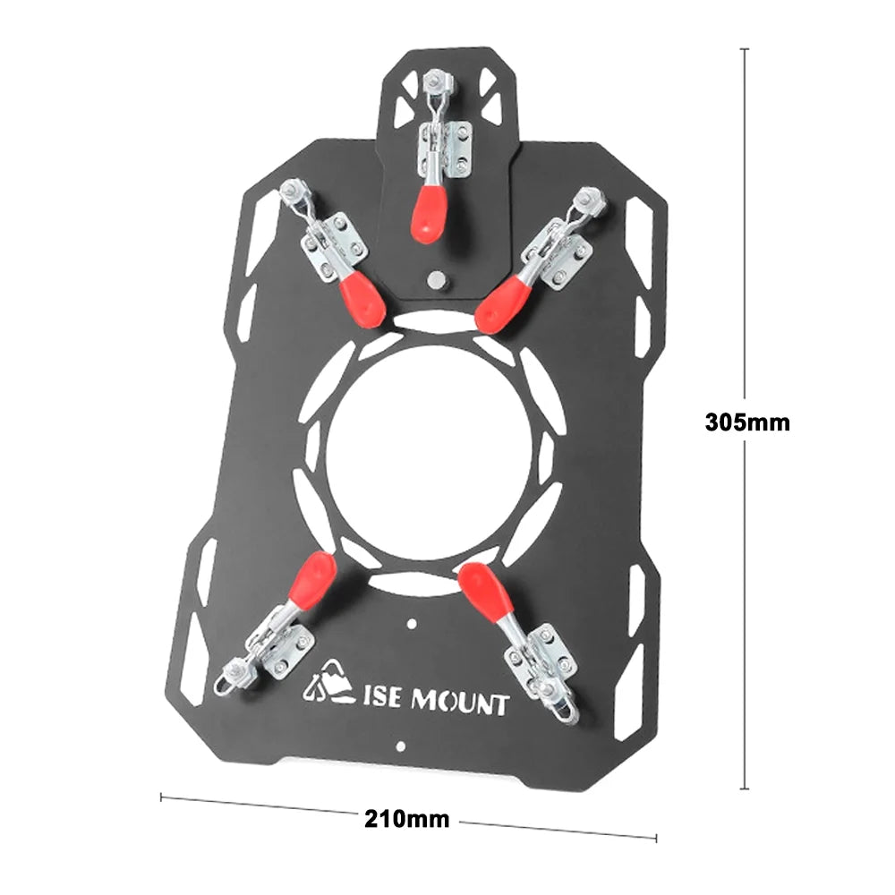Tent Chimney Anti Scald Plate Clip on Stove Jack Protector U955393