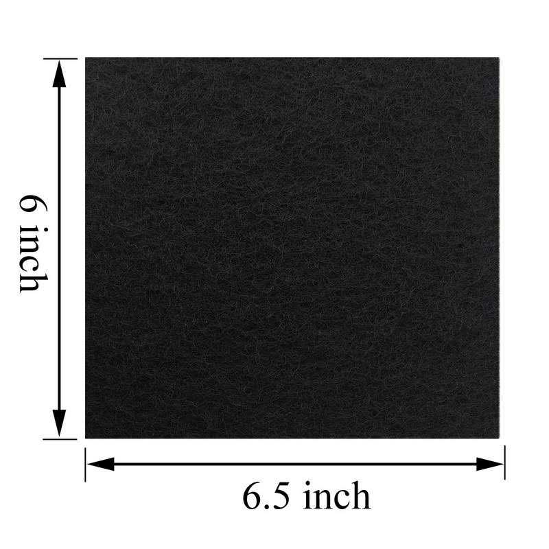 6 Pack Charcoal Cat Litter Box Replacement Filter K780353