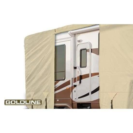 Tan Toy Hauler Trailer Cover O8660