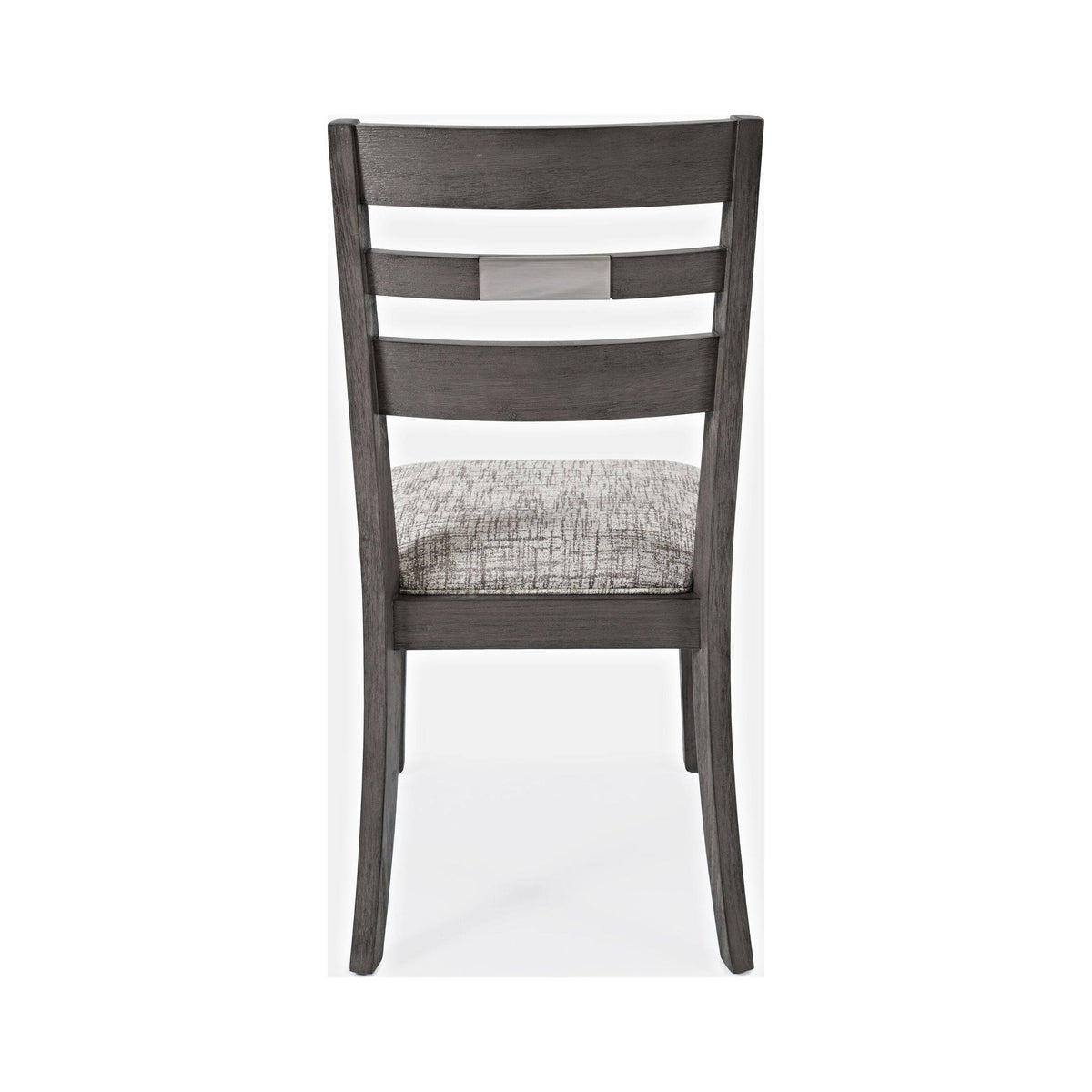 Brushed Gray Ladderback Chair Set of 2 N61751
