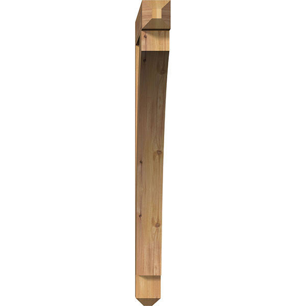 Thorton Craftsman Smooth Bracket, Western Red Cedar J9253