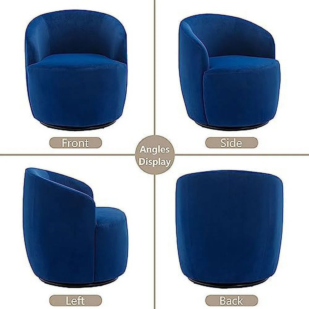 Green Teddy Upholstered Swivel Barrel Chair U43442