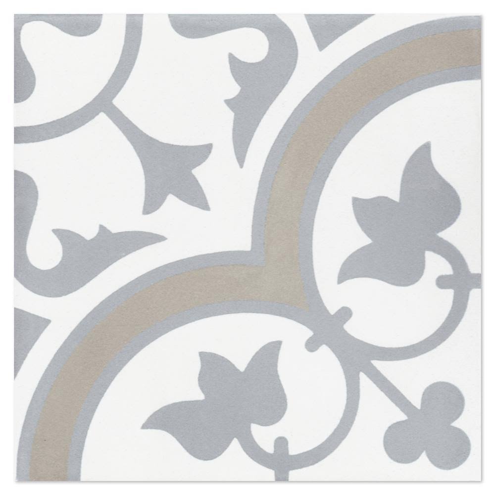 Vintage 8 in. x 8 in. Cement Floor and Wall Tile E9849