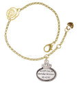 Gold-tone Link Chain Bracelet L24150