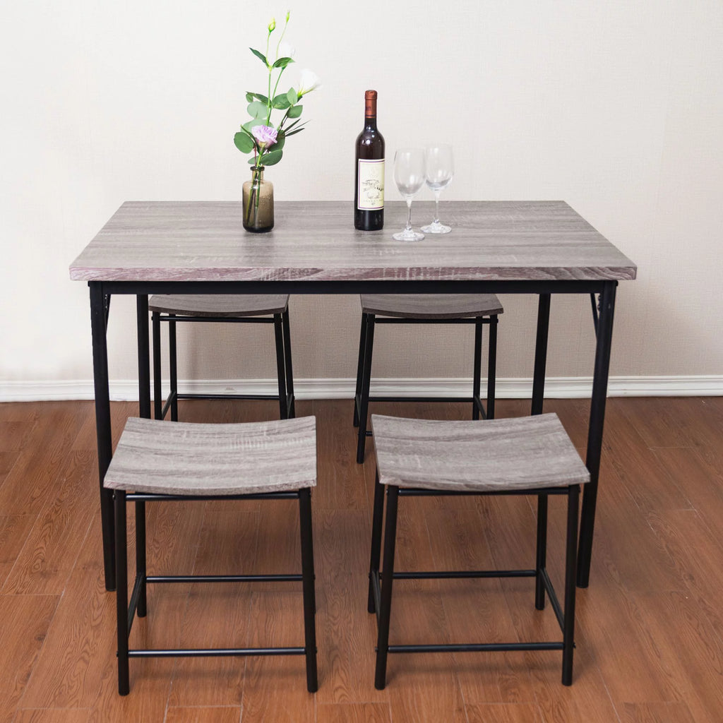 5 Piece Dining Room Set 1 Table and 4 Chairs D8353