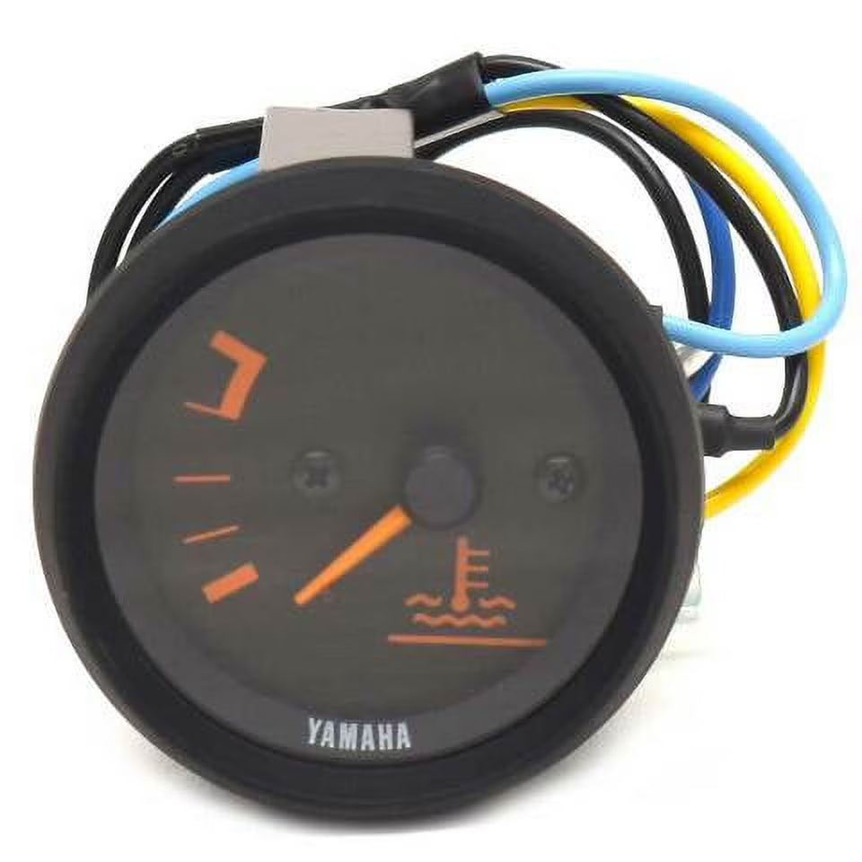 Black 2 Inch Water Temperature Gauge O6565