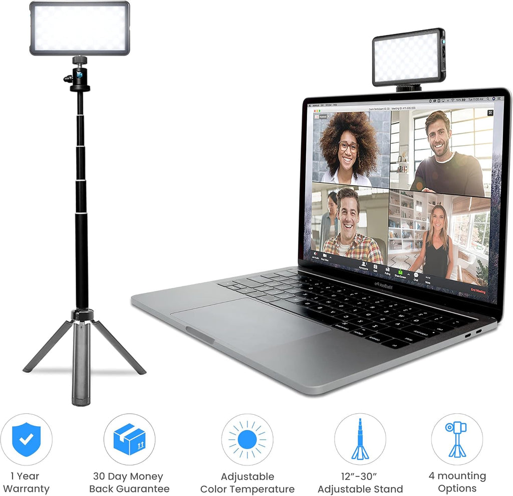 Broadcast Lighting Kit with Tripod & Suction Mount Y868097