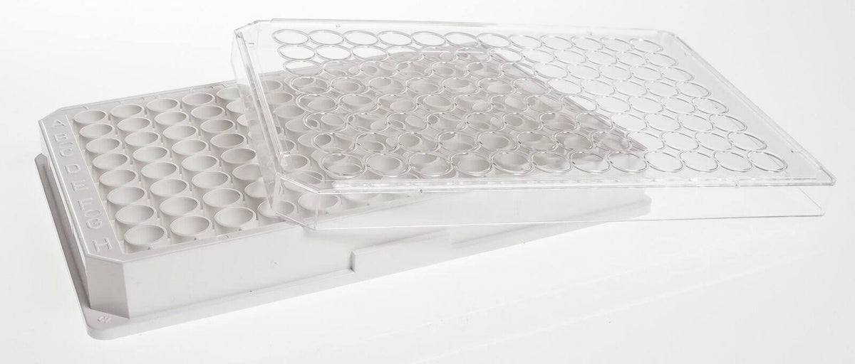 96 Well Flat Bottom Tissue Culture Plates, White, 8/pk L6253