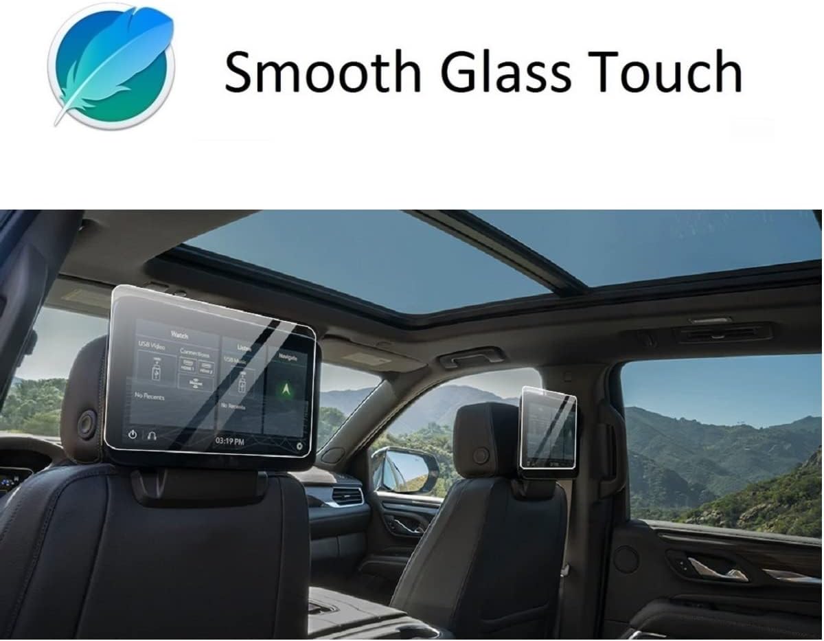 2 Pack Tempered Glass Screen Protector for 12.6-inch Rear-Seat Touch-Screens L57398