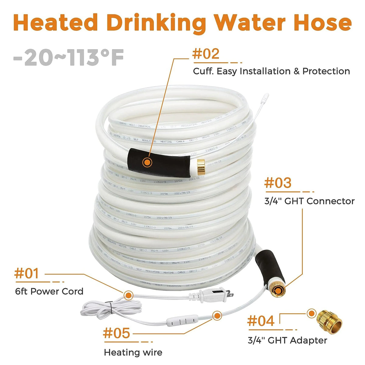 Heated Water Hose N928